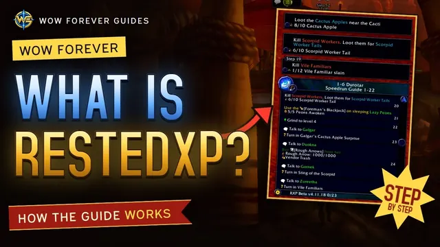 Video-Vorschaubild: RestedXP WoW Forever – What It Is & How the Leveling Guide Works